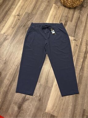 Under Armour Navy Drawstring Stretch Joggers